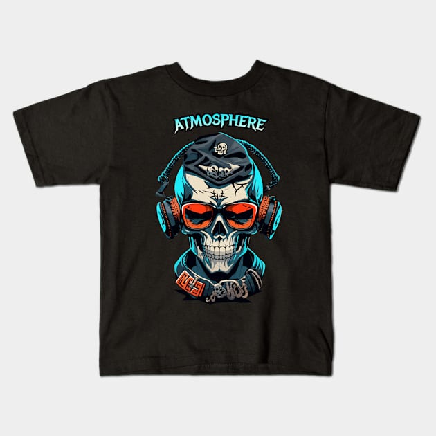 atmosphere Kids T-Shirt by Coretan MudaKu